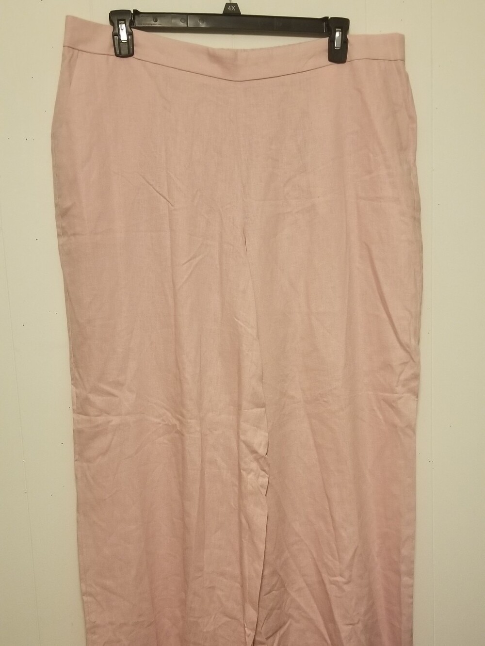 Super Cute Wide Leg Express Blush Pink Linen Type Pants Size XL